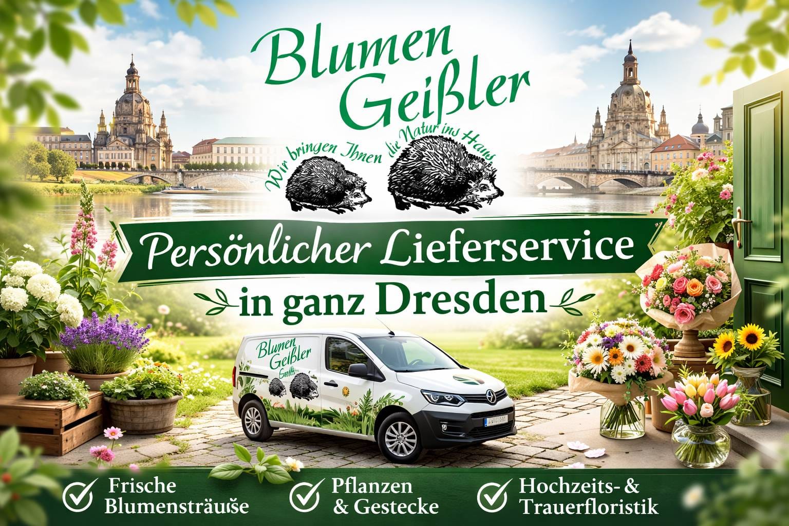 Blumen Geissler Grün Dresden